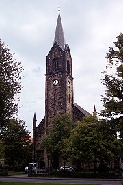 Wo das Material herkommt: Die Erl�serkirche in Witten-Annen