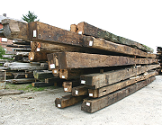 170 Eichenbalken mit gro�en Querschnitten