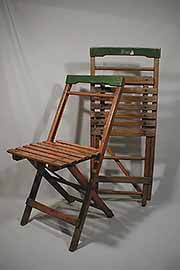 Klappst�hle aus den 1950er Jahren