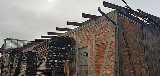 Neues Dach, neue Bleche