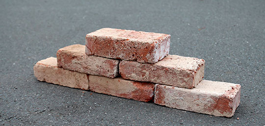 Sonderangebot Mauerziegel aus dem Weserbergland, 20.000 Stück